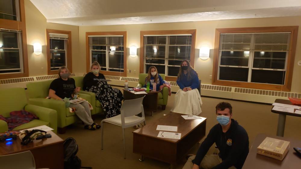 Resident Assistant Programming Event lobby